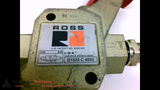 ROSS D1523C4002 LOCK OUT VALVE ATTACHED 1/2 INCH TO 3/4 INCH FITTING
