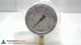 NOSHOK 25-901-300-1/4, LIQUID PRESSURE GAUGE, 1798T11