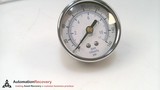 PIC GAUGE 102D-204F, INDUSTRIAL PRESSURE GAUGE, 2