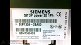 SIEMENS 6EP1336-2BA00 POWER SUPPLY UNIT 120/230VAC 50/60HZ 24VDC 20A