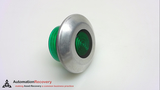 ALLEN BRADLEY 800T-N159G, PUSH-PULL ILLUMINATED CAP, 30MM, GREEN