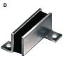 Industrial Magnetics MAG-MATE® Rectangular Ceramic Magnet, 9/16