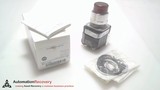 ALLEN BRADLEY 800T-PT26R SERIES T, 30MM PILOT LIGHT 800T-PT26R Series T