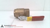 APOLLO 77-106-01, IN-LINE FULL PORT BALL VALVE, 1 1/4