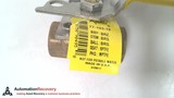 APOLLO 77-103-19, BRONZE FULL PORT BALL VALVE, 1/2