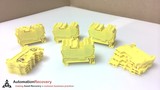 SIEMENS 8WH2000-0AE06 -, YELLOW FEED-THROUGH TERMINAL BLOCK