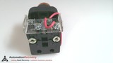 ALLEN BRADLEY 800HC-QRTH2A SER G, 30 MM PUSH BUTTON AMBER PILOT LIGHT