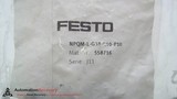 FESTO NPQM-L-G38-Q10-P10, PUSH-IN L-FITTING, 558716 NPQM-L-G38-Q10-P10
