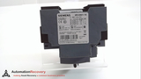 SIEMENS 3RV2021-4NA10, CIRCUIT BREAKER W/ 3RV2901-A, AUXILIARY SWITCH