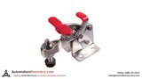 DESTACO 305-UR HORIZONTAL COMPACT CLAMPS, U-SHAPED BAR, FLANGED BASE