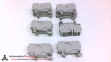 WEIDMULLER ZDU 2.5 TERMINAL BLOCKS, 2.5MM2, 800V, 24A,