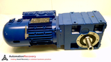 COMAU GKS04-3MVAR-071C32, THREE PHASE MOTOR, SOILD SHAFT TRANSMISSION
