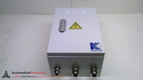 KYOKUTOH KPS-101D-400, ENCLOSURE, GMD-9 CONTACTOR, GTH-22 OVERLOAD