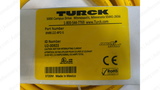TURCK 8MB12Z-4P2-5, EUROFAST 8-PORT JUNCTION BOX, W/CABLE, U2-00923