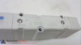 SMC SY7100R-5NZ1 SOLENOID VALVE, 5 PORT, EXTERNAL PILOT, 24 VDC, 2 POS