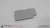 WAGO 2002 TERMINAL BLOCK PLATE COVER