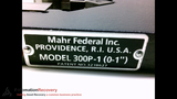 MAHR FEDERAL 300P-1 SNAP GAUGE 0-1