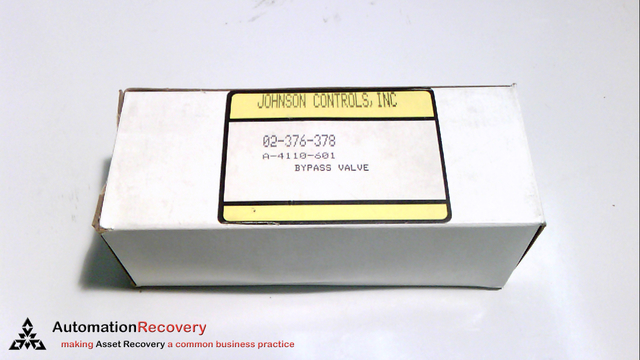Johnson Controls 02-376-300 02376300 Solenoid Air Valve V24-2 for sale online 
