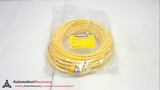 TURCK RKM 50-15-RSC 4.5T/S90, CABLE, DOUBLE-ENDED, STRAIGHT/STRAIGHT