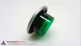 ALLEN BRADLEY 800T-N159G, PUSH-PULL ILLUMINATED CAP, 30MM, GREEN