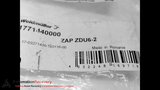 WEIDMULLER ZAP ZDU6-2  TERMINAL BLOCK END PLATE