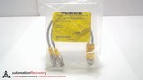 TURCK VBRK 4.4-2RS 4T-0.2/0.2/S90, SPLITTER CABLE, U0118-07 VBRK 4.4-2RS 4T-0.2/0.2/S90