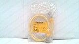 TURCK RYM RKM 56-1M/S3090, DOUBLE-ENDED CORDSET, U-48824