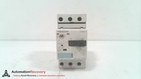 SIEMENS 3RV1011-1AA10, SIRIUS CIRCUIT BREAKER FOR MOTOR PROTECTION
