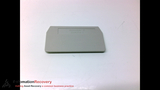 WEIDMULLER ZAP/TW 1 TERMINAL BLOCK END/PARTITION PLATE