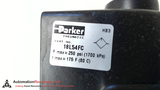 PARKER 18L54FC LUBRICATOR W/OIL LEVEL WINDOW 250 PSI THREAD SIZE 1