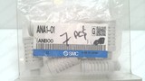 SMC ANA1-01, PNEUMATIC MUFFLER, NOISE REDUCTION DEVICE - PACK OF 7
