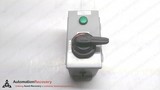 ALLEN BRADLEY 1000-194RG2, LOCKABLE SELECTOR SWITCH, PB BOX