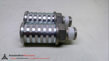 SMC AN500-N06, PNEUMATIC MUFFLER, METAL NOISE REDUCTION DEVICE