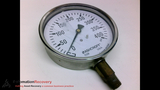 ASHCROFT Q-8962, AIR PRESSURE GAUGE, 0-400 PSI, 1/4 INCH INLET