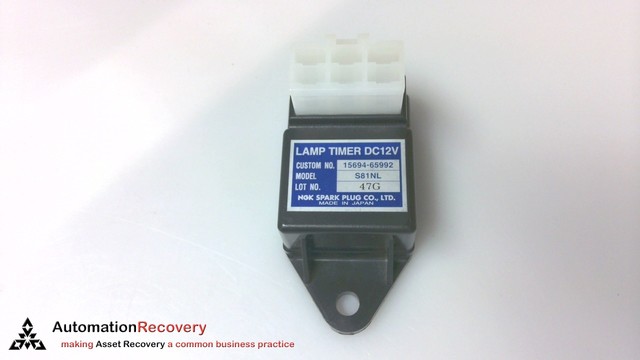 S81NL, LAMP GLOW PLUG, 15694-65992 S81NL RELAY Recovery