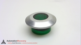 ALLEN BRADLEY 800T-N159G, PUSH-PULL ILLUMINATED CAP, 30MM, GREEN