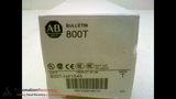 ALLEN BRADLEY 800T-NX1545 SERIES T PUSH BUTTON  RED  300 VOLTS AC