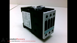 SIEMENS 3RT1025-1BB40, POWER CONTACTOR