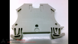 WEIDMULLER WDU 4 TERMINAL BLOCK FEED THROUGH 4MM  600V 35A