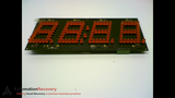 STATIC CONTROL AD-0801-013 REV E, LED NUMERIC DISPLAY BOARD