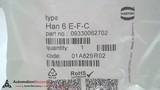 HARTING 09330062702, CRIMP ORDER CONTACT, FEMALE HOUSING, 6POSITIONS,