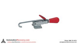 DESTACO 381 HORIZTONAL LATCH CLAMPS W/ HOOK, FLANGED BASE, PULL-ACTION