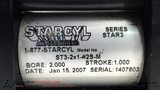 STARCYL ST3-2X1-#2S-M PNEUMATIC CYLINDER BORE 2