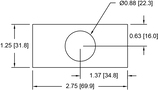 FREER NAAMS SPACERS DSCP062-E125