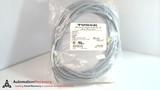 TURCK WK 4.4T-6, ACTUATOR/SENSOR CONNECTION CABLE ASSEMBLY, U2437