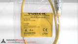 TURCK RK4.4T-0.6-RS4.4T/S1587 EUROFAST DOUBLE-ENDED CORDSET, U-06326