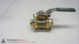 WATTS LFB6801 3/4, BALL VALVE, 3/4