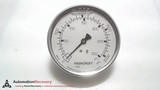 ASHCROFT 10 1008A, METRIC CASE GAUGE