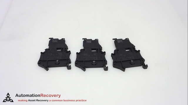 PHOENIX CONTACT UT 4 HESI PACK OF 3 TERMINAL BLOCK 250V 4MM