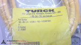 TURCK VB2-RSC 4.5T-1/2TC8S 2-P957-1/1/S1587/S3238,MOLDED TWIN JUNCTION